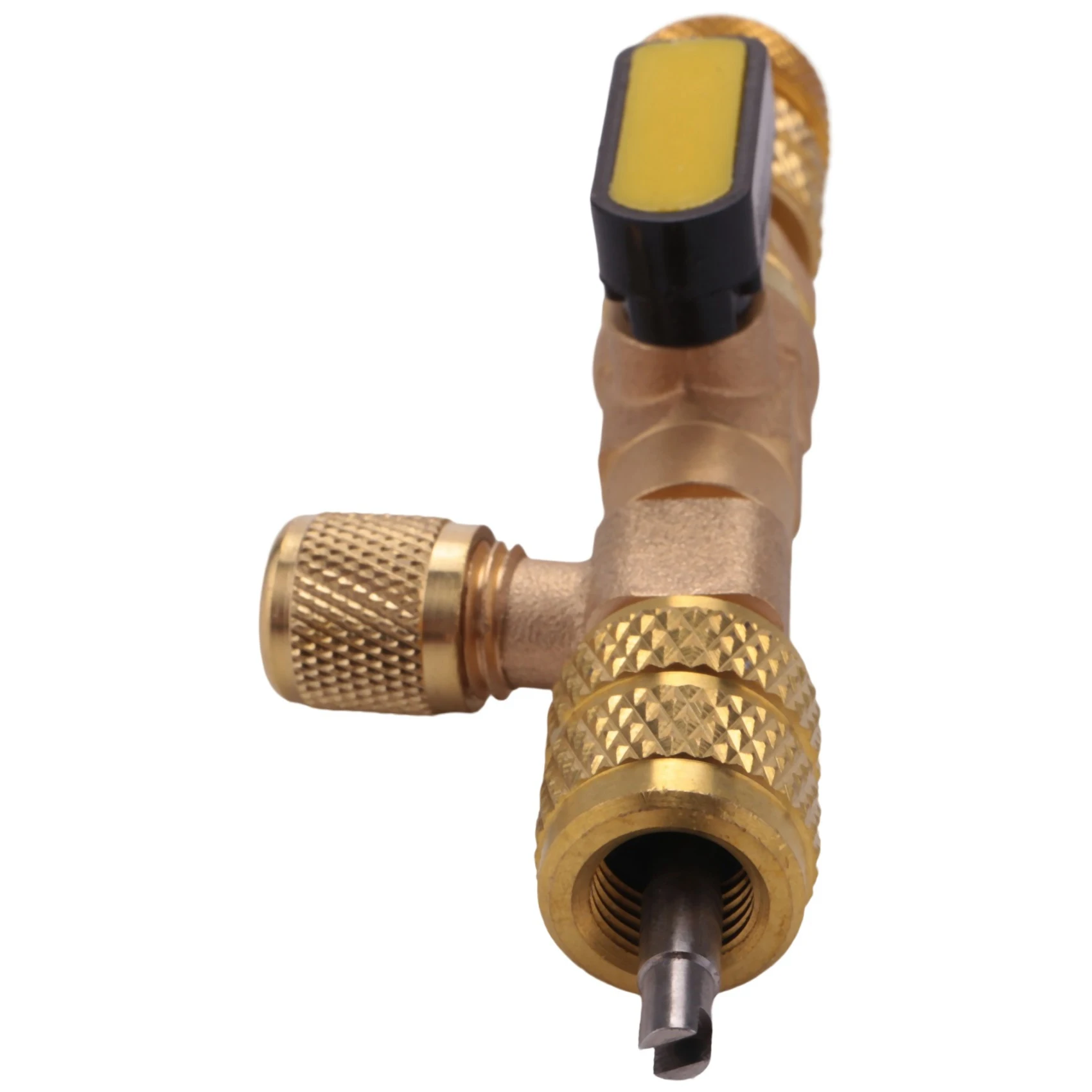 Съемник и установщик сердечника клапана с двойным размером порта SAE 1/4 5/16 для