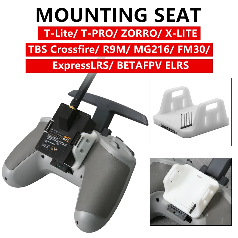 JUMPER T-Lite TPRO RadioMaster ZORRO FRSKY X-LITE модуль монтажного сиденья для WFLY MG216 R9M TBS SIYI FM30 ExpressLRS