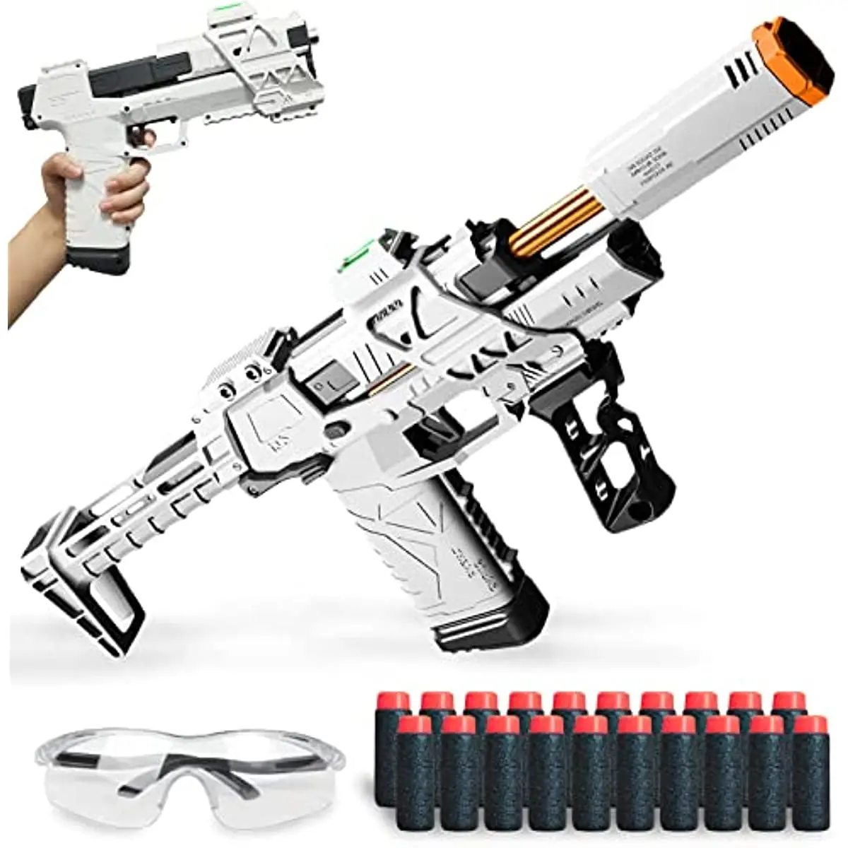 

Upgrade Gecko 3.0 Launcher Soft Bullet Toy Gun Airsoft Blaster CS Shooting Weapon Outdoor Games Pistol For Adults Boys