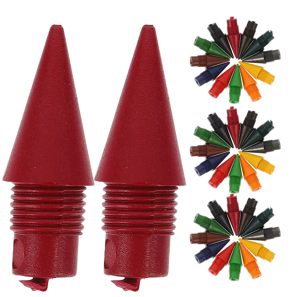 48 шт. цветные карандаши с вечным наконечником бесконечный аксессуар сменные