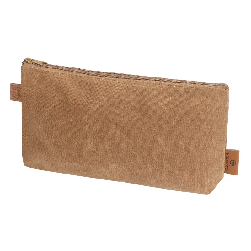 Портативная влажная вощеная холщовая сумка для инструментов, водонепроницаемые сумки для хранения оборудования, многофункциональная маленькая сумка для инструментов, органайзер высокого качества