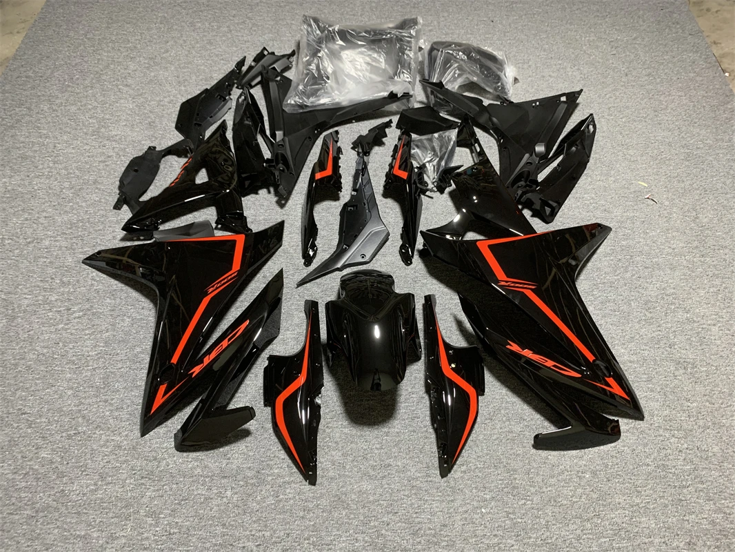 

Injection Fairing kit for Honda CBR500 CBR500R 2016 2017 2018 Motorcycle Accessories cbr 500 16 17 18 Red Black fairings black