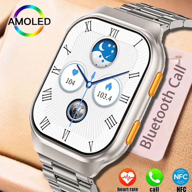 

Новинка женские умные часы 2023 спортивный трекер уровня сахара в крови Bluetooth звонок IP68 Водонепроницаемые мужские умные часы для Android и IOS + коробка