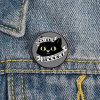 cute and spooky printed pin custom funny vintage brooches shirt lapel teacher bag cute badge cartoon pins for lover girl friends