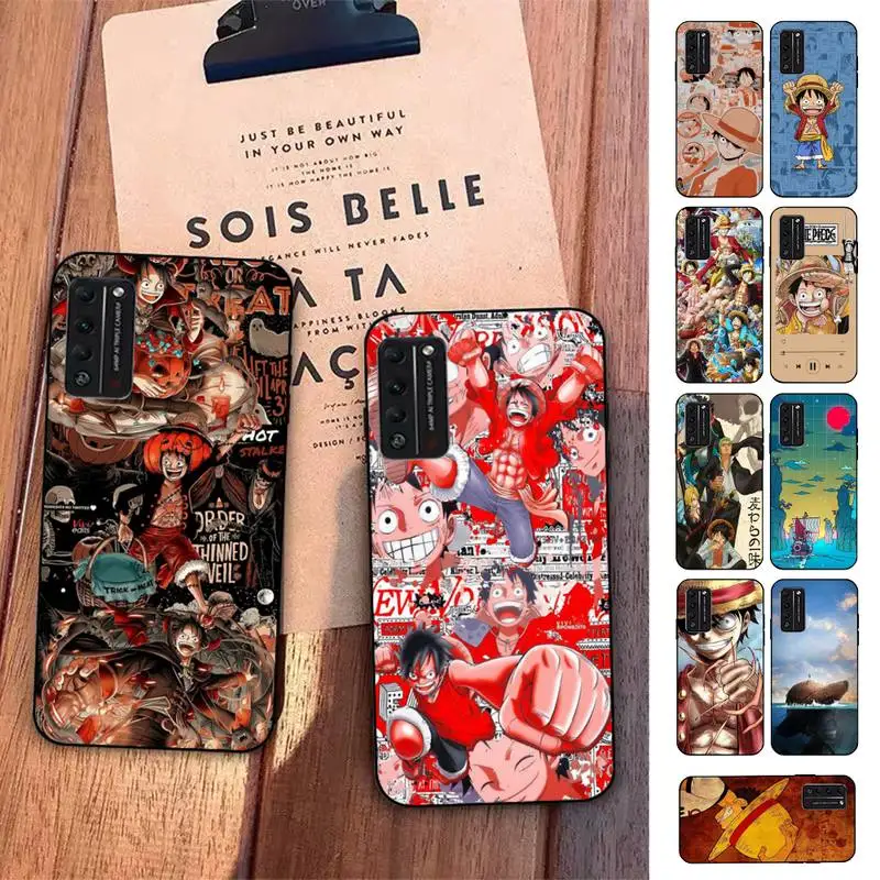 

Bandai One Piece Luffy Anime Phone Case for Huawei Honor 10 i 8X C 5A 20 9 10 30 lite pro Voew 10 20 V30
