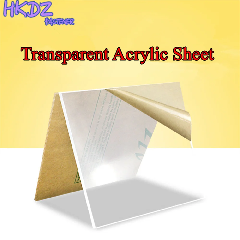 

200x200 мм прозрачный пластиковый лист прозрачная акриловая доска Rrganic стекло полиметилметакрилат 1 мм 3 мм 8 мм толщина 200x300мм