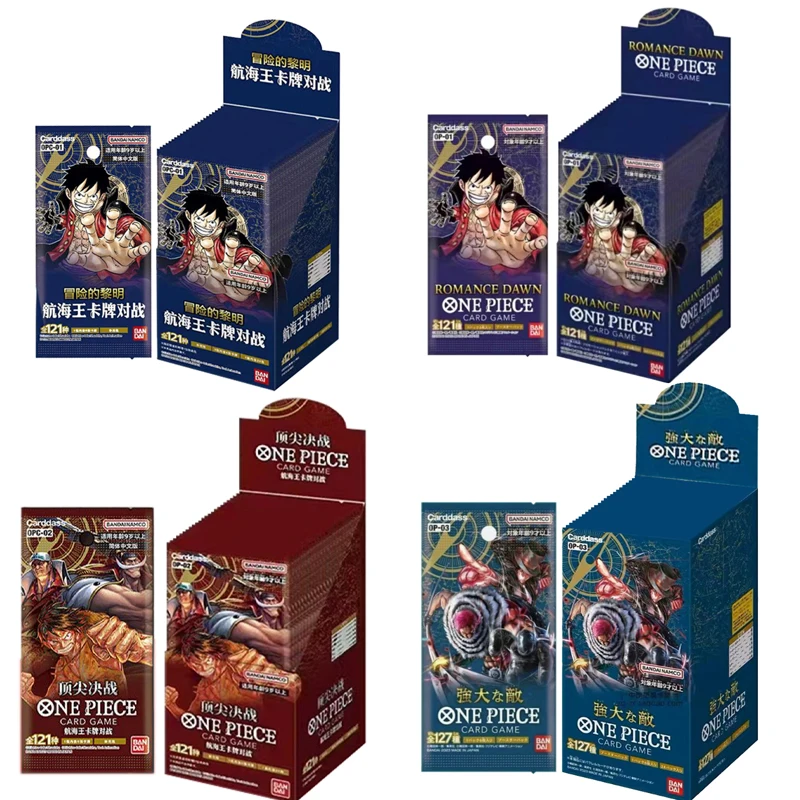 BANDAI детская цельная карточная игра OP01 OP02 OP03 король воров ударил доску файтинг редкая коллекция игровых карт