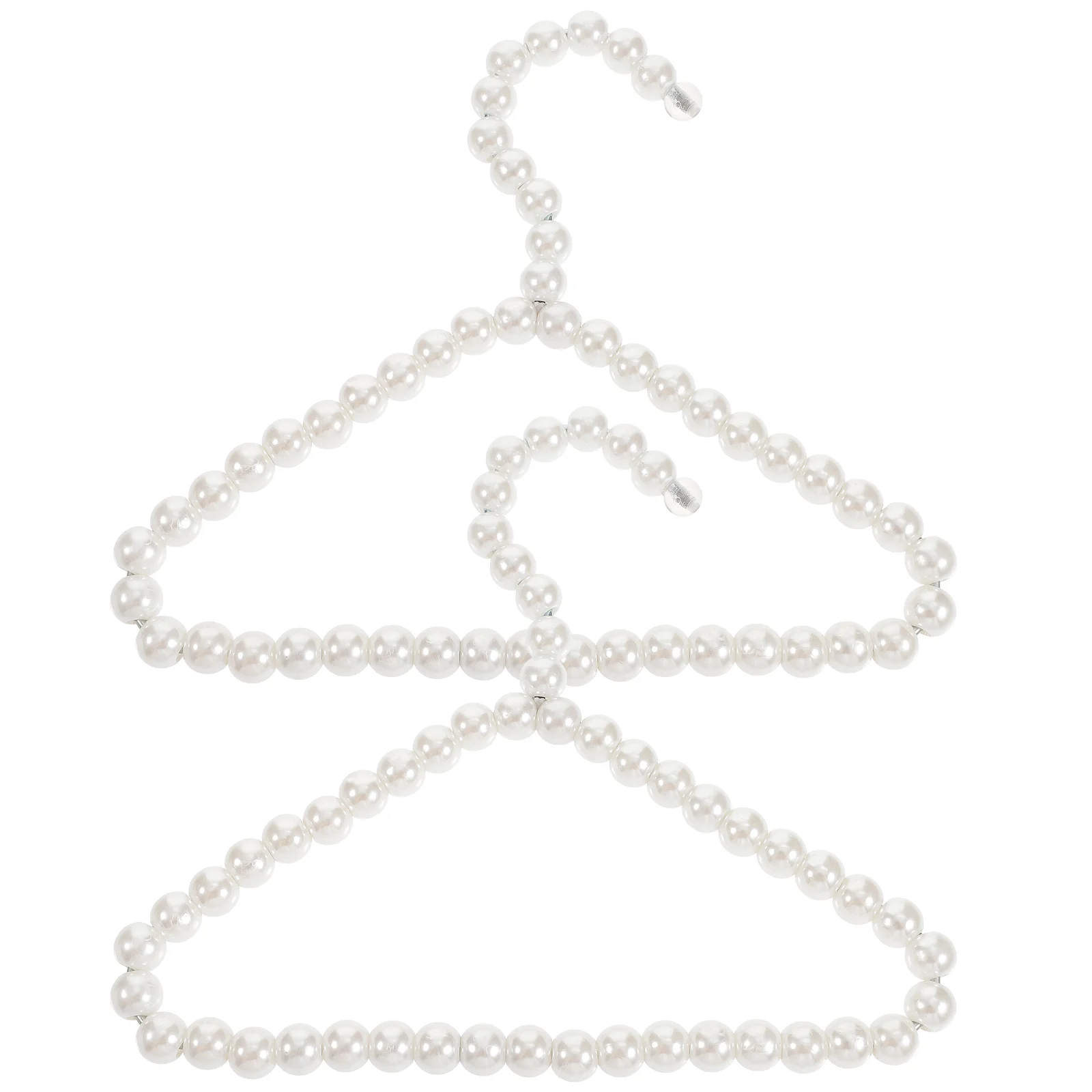 

Hangers Hanger Pearl Clothes Dog Small Petgarment Drying Clothing Skirt Coat Rack Mini Closet Beaded Baby Hanging Racks Apparel
