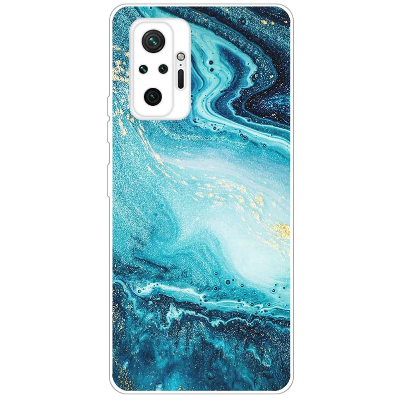 Чехол из закаленного стекла для Xiaomi Redmi Note10 Pro стеклянная задняя крышка Note 10 10Pro Max