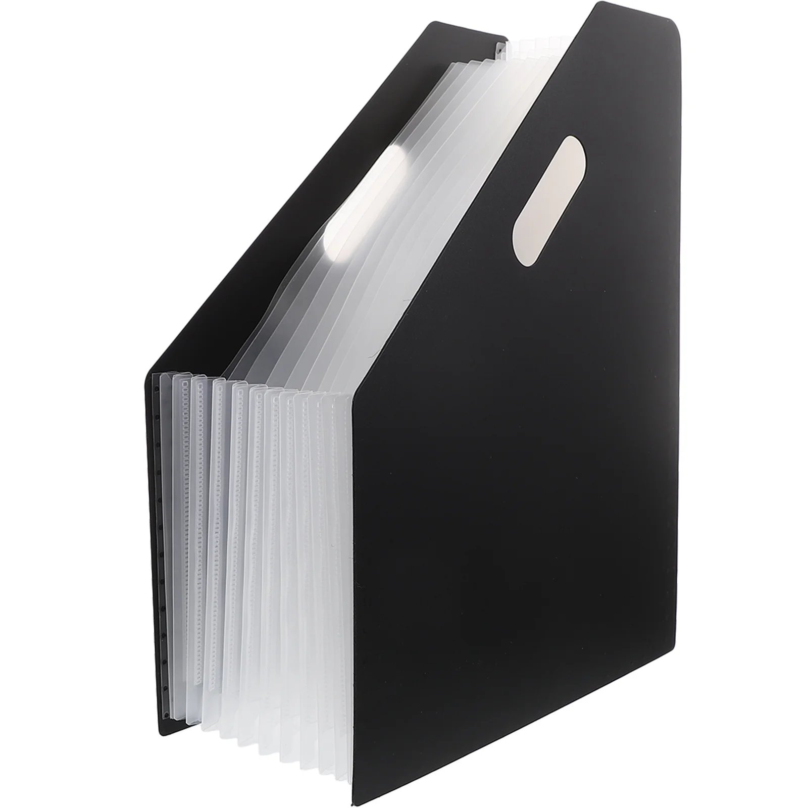 

Accordion File Organizer Vertical Expanding File Folder A4 Letter Size Desktop Magazine Holder Self Standing Document Holder