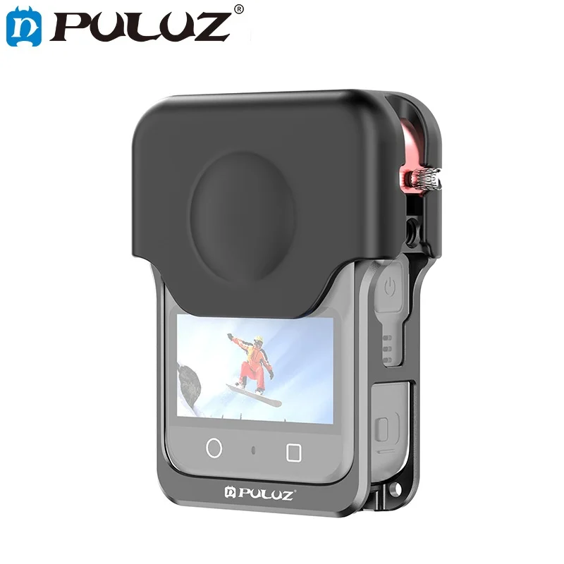 Фото Алюминиевый защитный каркас PULUZ для камеры DJI Osmo 360, металлическая защитная рамка, защита от падений, быстросъемный аксессуар для видеосъемки №1