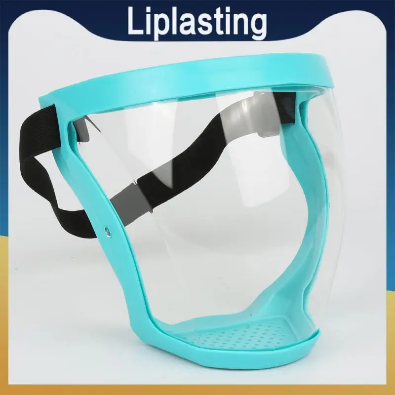 

Прозрачный защитный чехол для лица, защита от пыли и брызг, защитные козырьки для глаз, цветная защитная маска для лица