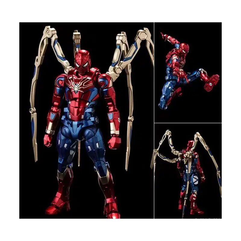 

Origina MARVEL Fighting Armor Iron Spider The Avengers In Stock Anime Collection Figures Model Toys