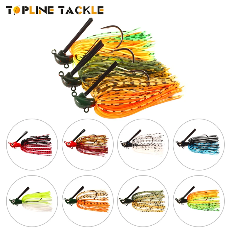 

Topline, снасть, блесна, безразмерный воблер, силиконовая юбка, искусственная Рыболовная Приманка 10 г для окуня и щуки