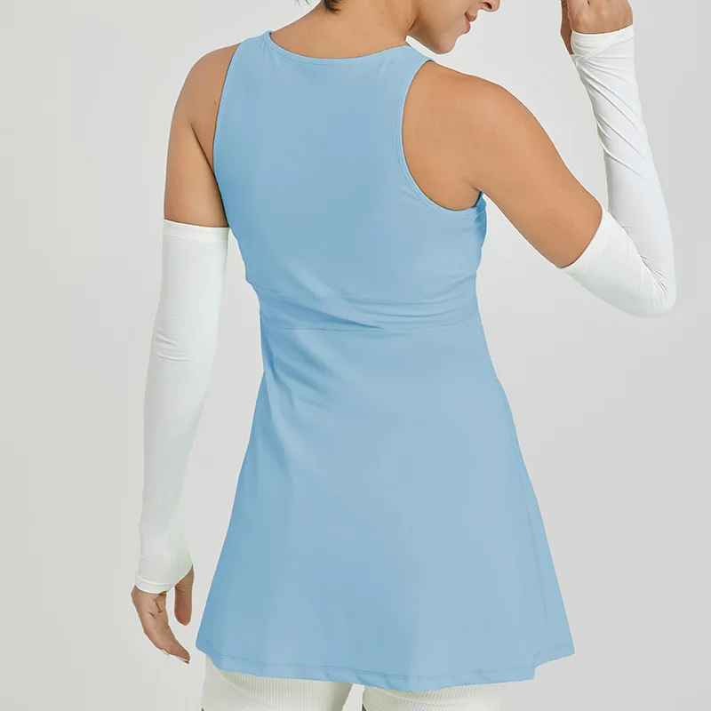 Легкая быстросохнущая цельная юбка Платье с тонкой талией Женская облегающая