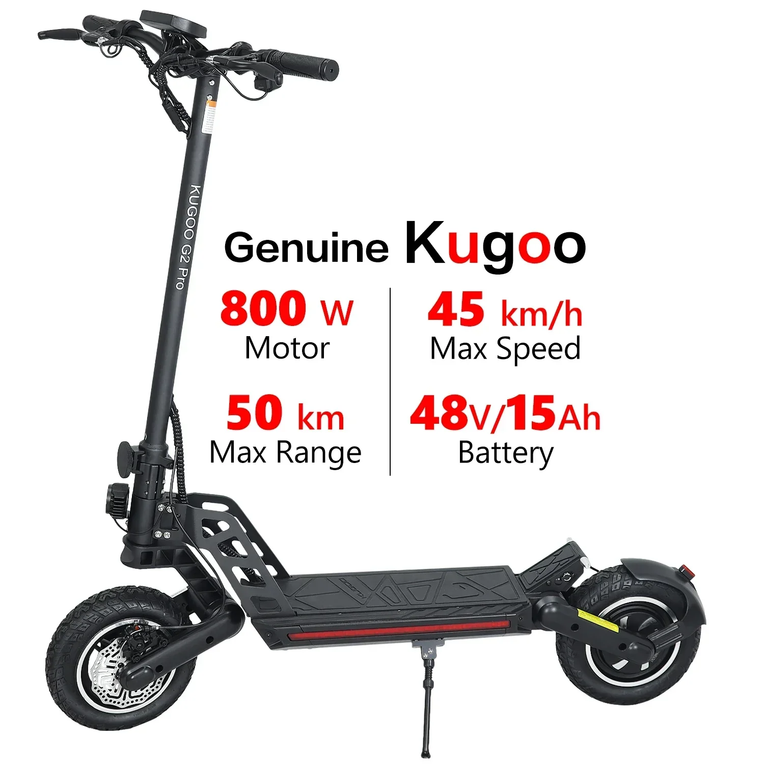 2024 Эскутер pop було magazzino CE RoHS KUGOO G2 PRO 15 Ач 48 В 800 Вт Электрический скутер