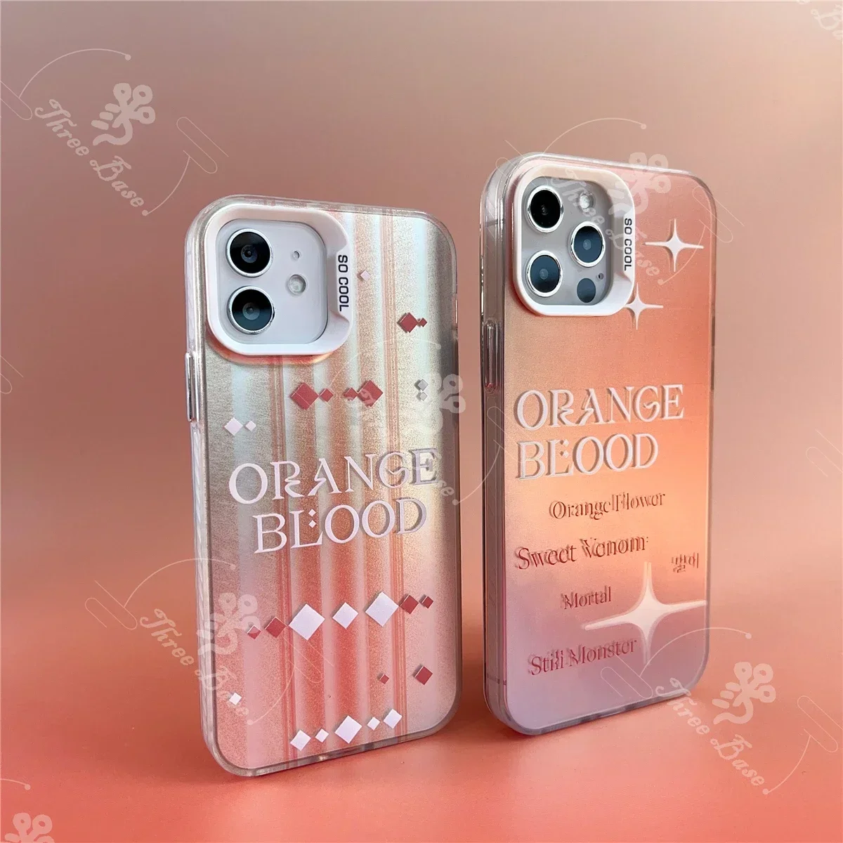 Чехол для телефона KPOP orangeкрови iphone серии 16 PRO MAX PLUS 15Pro 11 12 Pro 13Mini 13 14 max