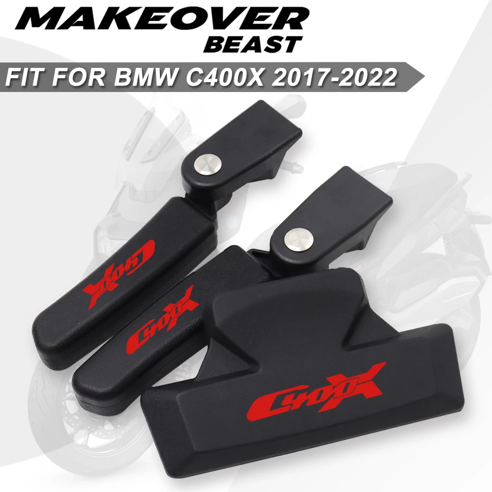 

Fit For BMW C400X C400 X 2018 2019 2020 2021 2022 Motorcycle Accessories Passenger Back Cushion aluminum box Armrest