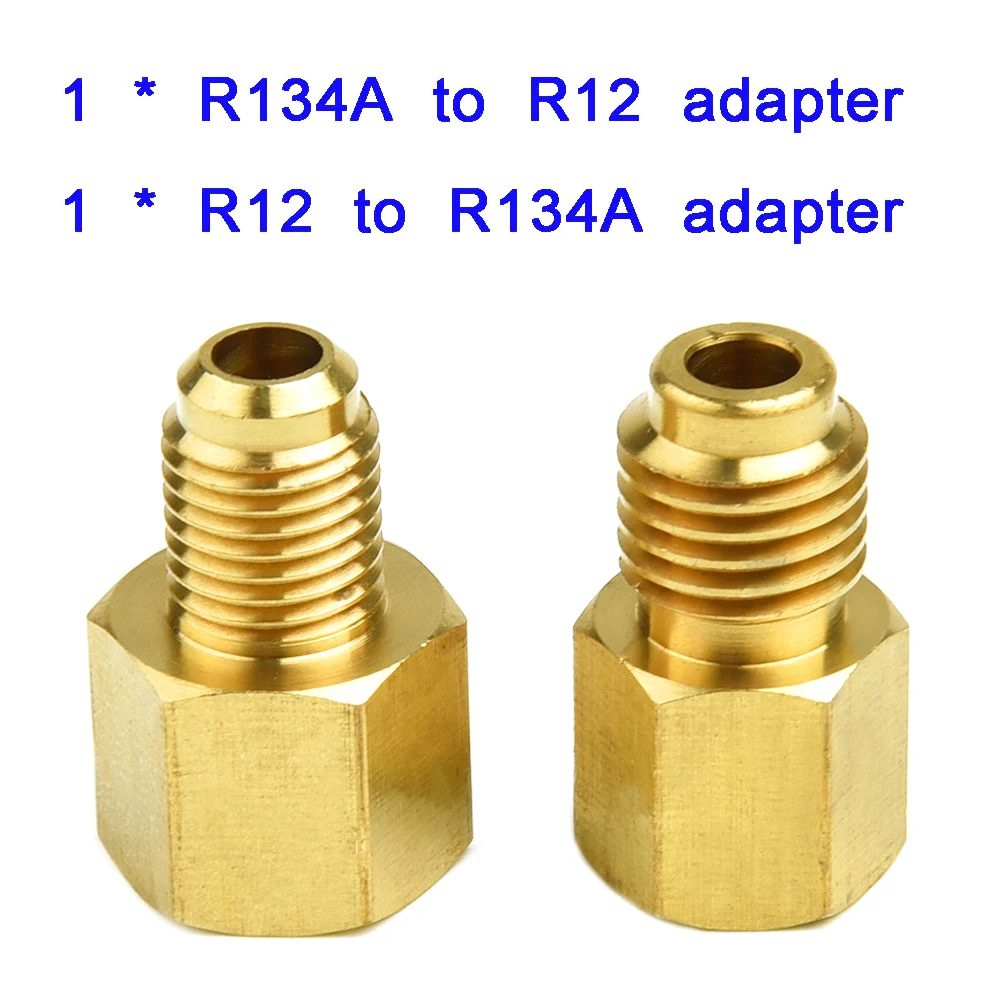 

2 шт., адаптер R12-R134a, R134a-R12