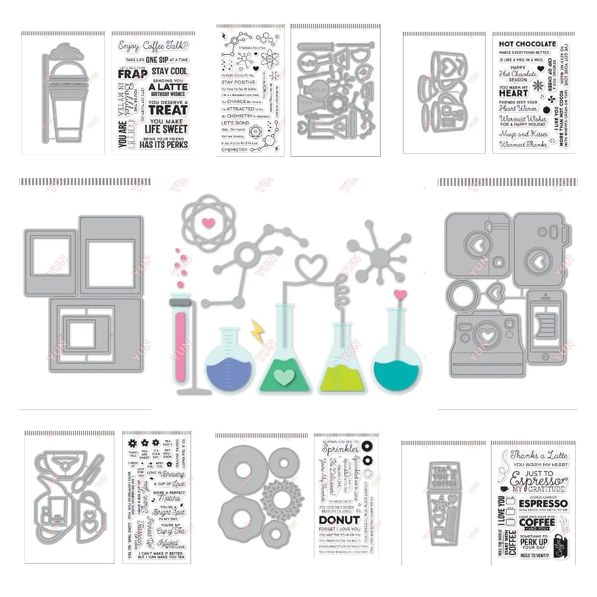Рождественская открытка скрапбукинг украшение для дневника форма пончиков и
