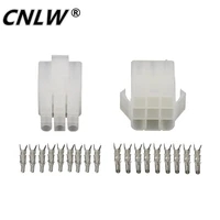 5 sets 9 pin l6 2 9p connector plug with wings male and female air docking connector 6 2mm pitch electrical connector