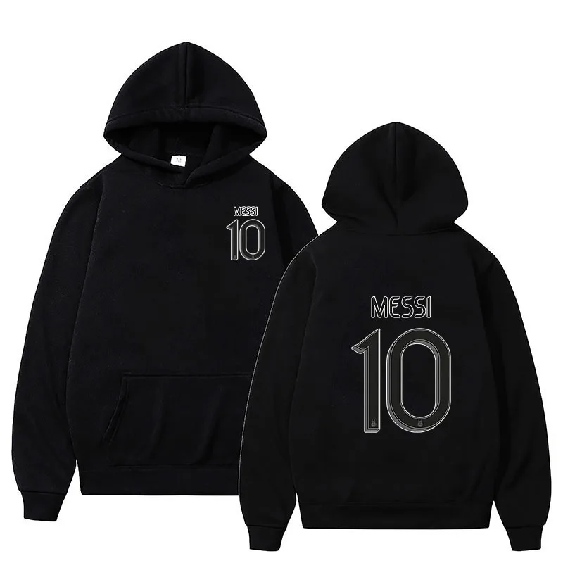 que miras bobo Messi 10 Print Hoodie Women/Men Kawaii  Fans O-Neck Female  Unisex Sweatshirt Clothes