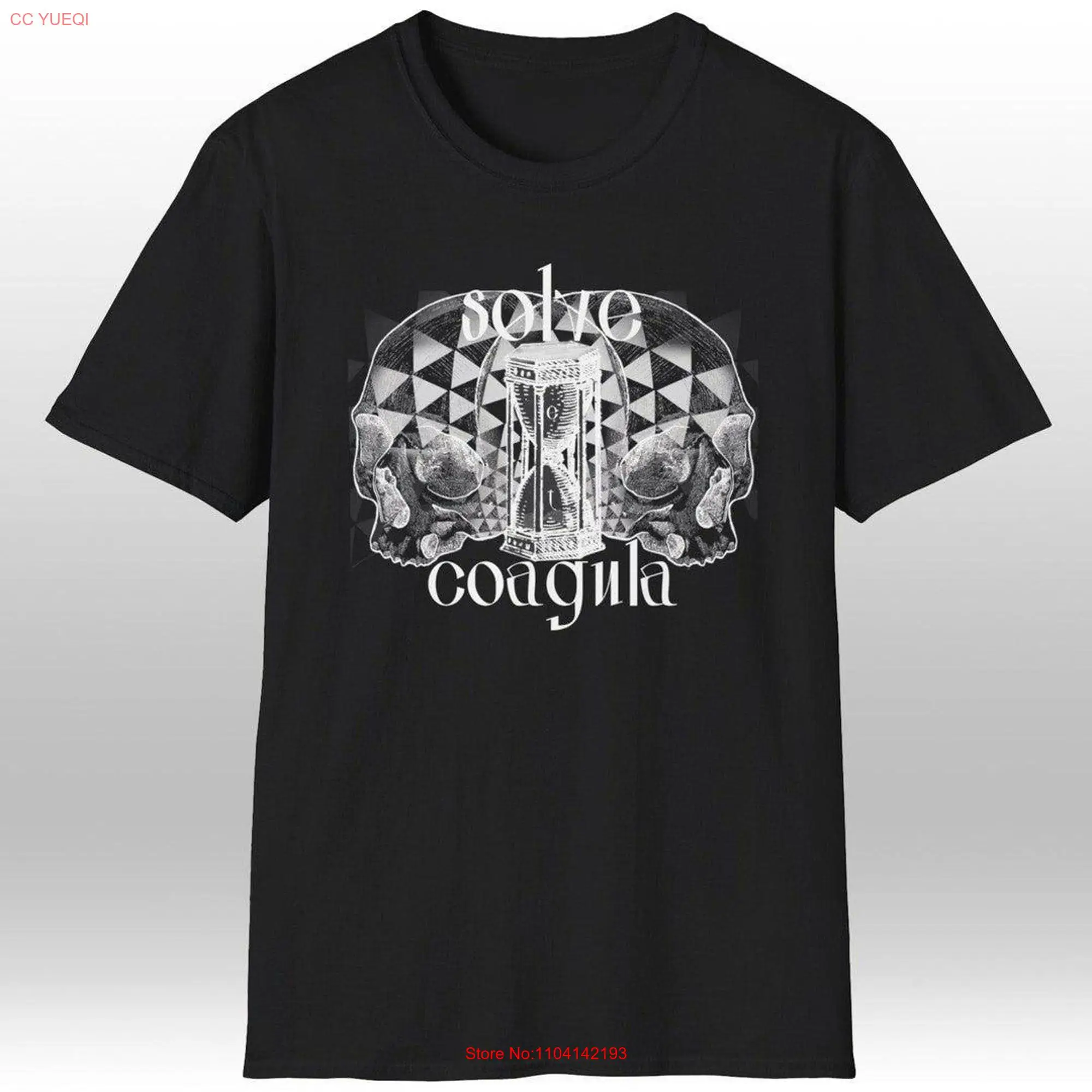 Футболка с длинным или коротким рукавом и черепаховым спуском времени