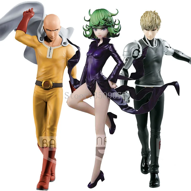 

2 шт./компл. One Punch Man аниме фигурки Сайтама/татсумаки экшн-фигурки Genos/Фубуки коллекционные модели куклы игрушки