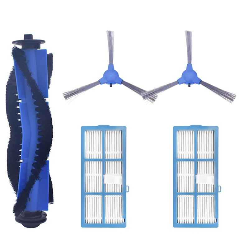 

5PCS Replacement For Proscenic 850T Robotic Vacuum Cleaner Parts Side Brush Mop Cloth Hepa Filter Rags Main Brush Roll