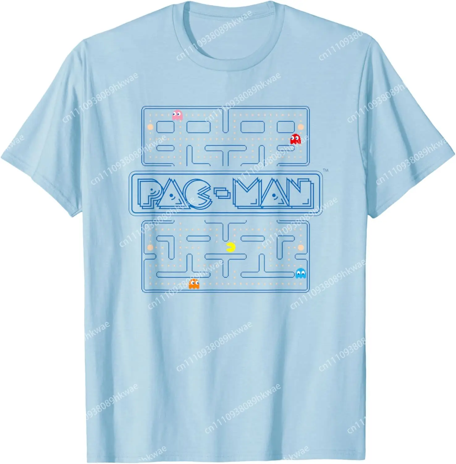 Фото Футболка Bandai PAC-MAN Classic 030, модная повседневная забавная мужская футболка S-6XL, летняя №4