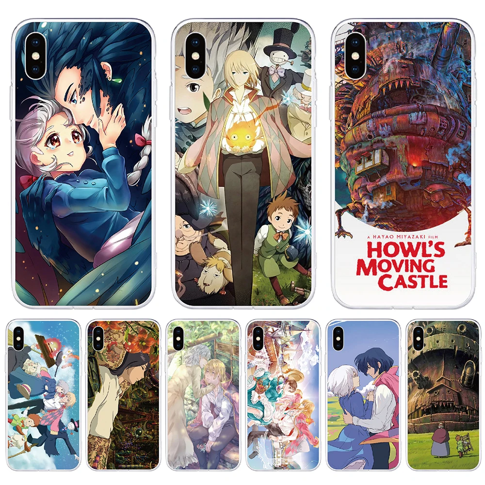 

For Xiaomi Mi 10S 10i 10T 10 Ultra 9T Pro 9 Lite 9SE 6 Soft TPU Howls Moving Castle Phone Case Silicone Cover