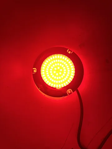 Подводная LED лампа для яхты 120 Вт нержавеющая сталь синяя