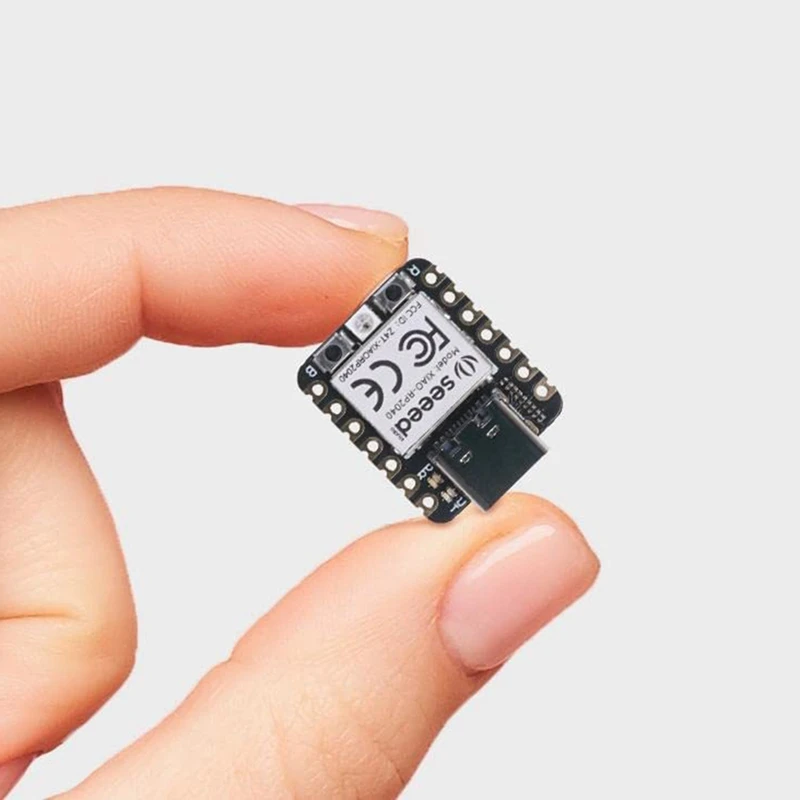 Фото Микроконтроллер Seeeduino XIAO RP2040, с двухъядерным процессором ARM Cortex M0 +, для Arduino, MicroPython №5