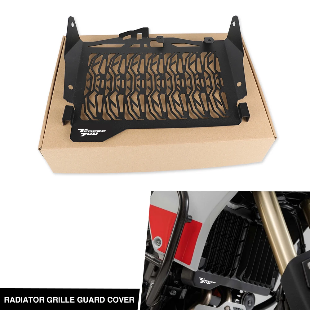 

Motorcycle Aluminum Radiator Grille Guard Protector Cover For Yamaha Tenere700 Tenere 700 T7 Rally Radiator Guard 2019 2020 2021