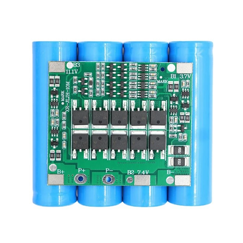 Плата защиты литиевой батареи AU05 -4S 14 8 в 40 А плата заряда 18650 эквалайзера для