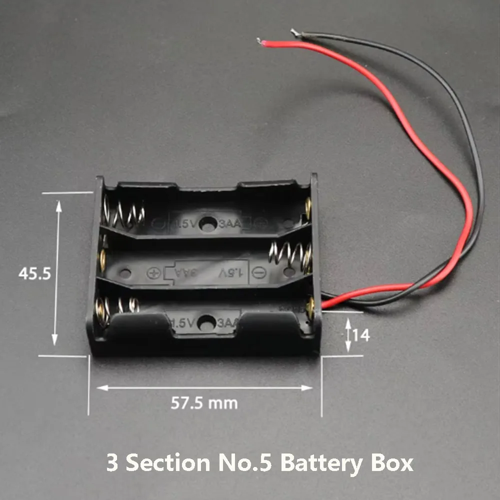 Чехлы для аккумуляторов AA 1X2X3X4X5X6X No 5 хранения 1 2 3 4 6 слотов Контейнер батарей с