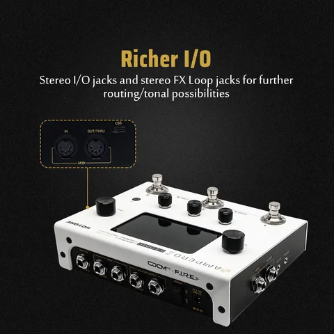 Hotone ampero ii stomp - купить недорого | AliExpress