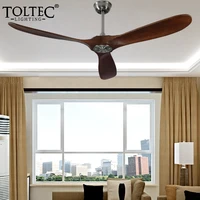60 inch modern ceiling fan lamp with remote control modern indoor solid wood roof decorate fans for home 110 240vac motor fan