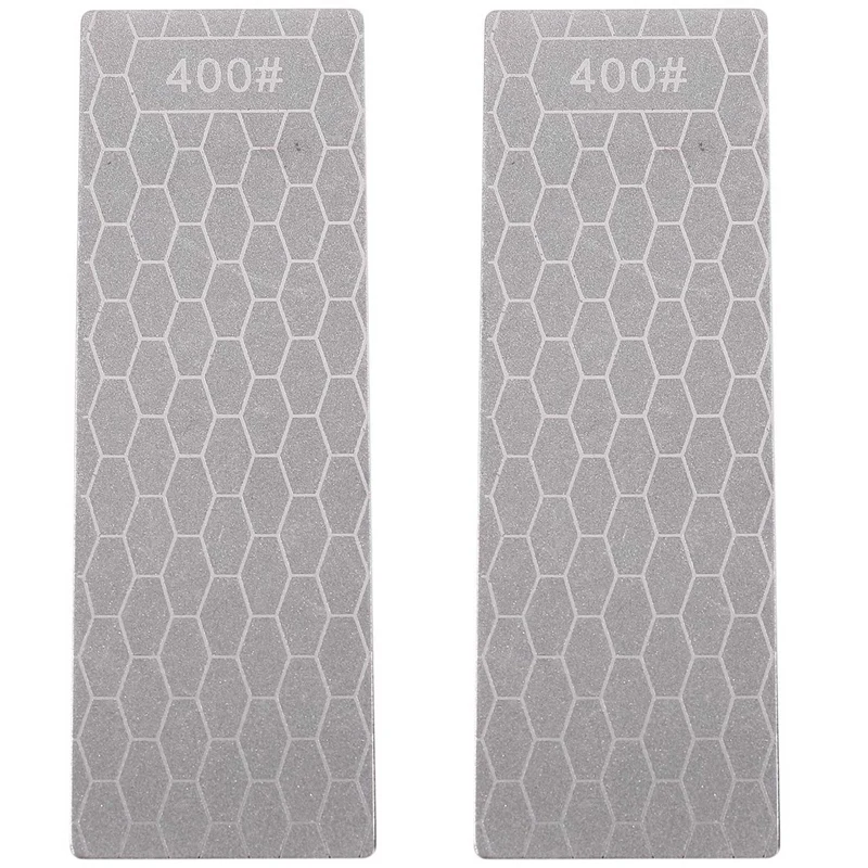 

Diamond Sharpening Grinding Stone Whetstone Grit Honeycomb Type 2Pc 400