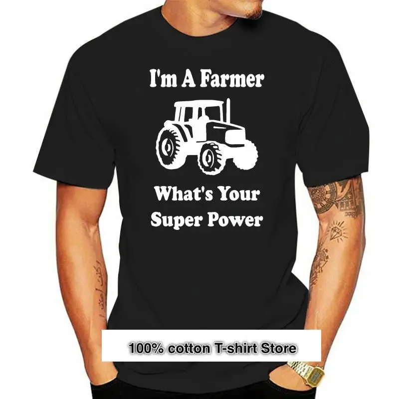 

I'M A Farmer-Camiseta de "I'm A Farmer" para hombre, camiseta de estilo veraniego, accesorios de Tractor, novedad