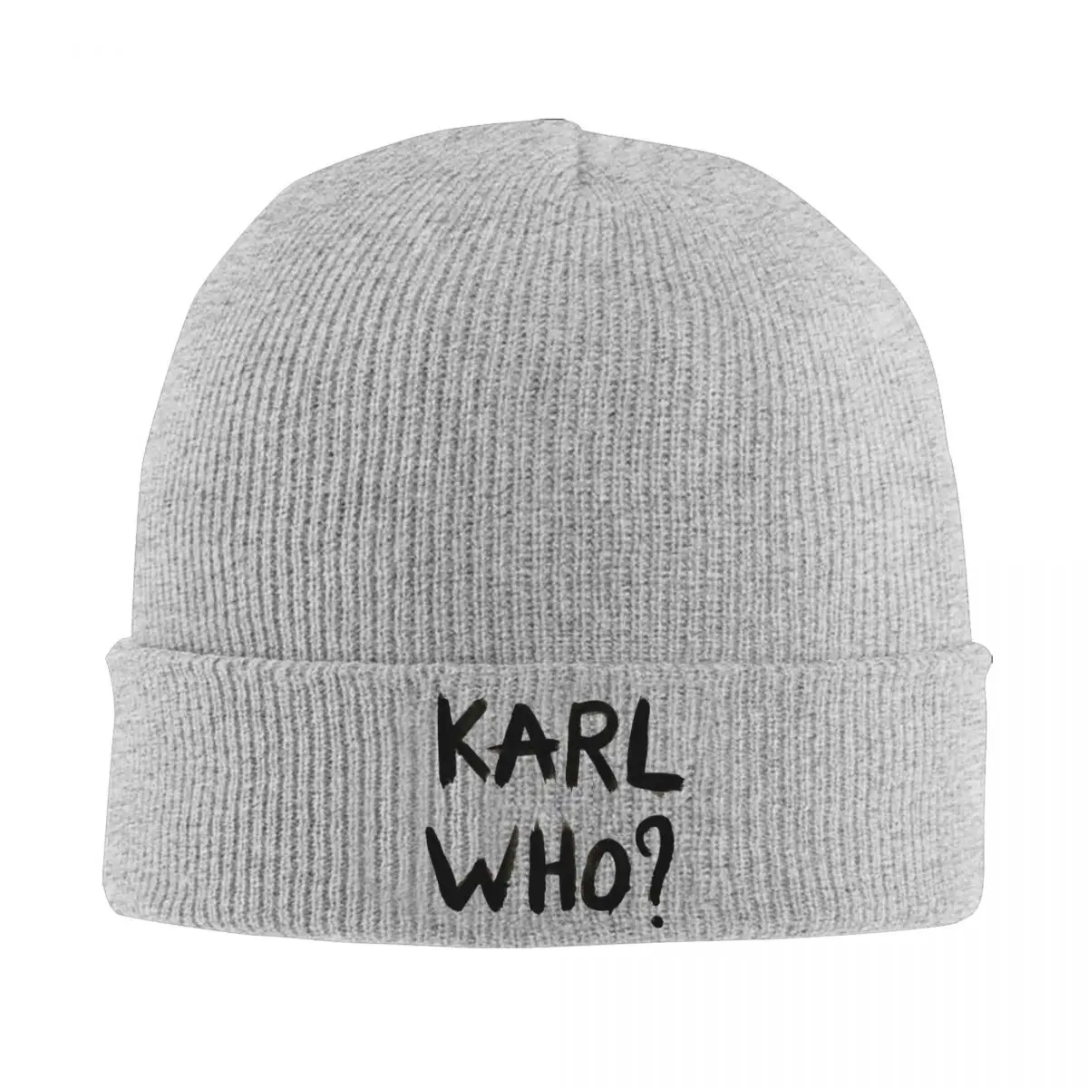 

Karl Who Skullies Beanies Caps For Men Women Unisex Hip Hop Winter Warm Knitted Hat Adult Bonnet Hats