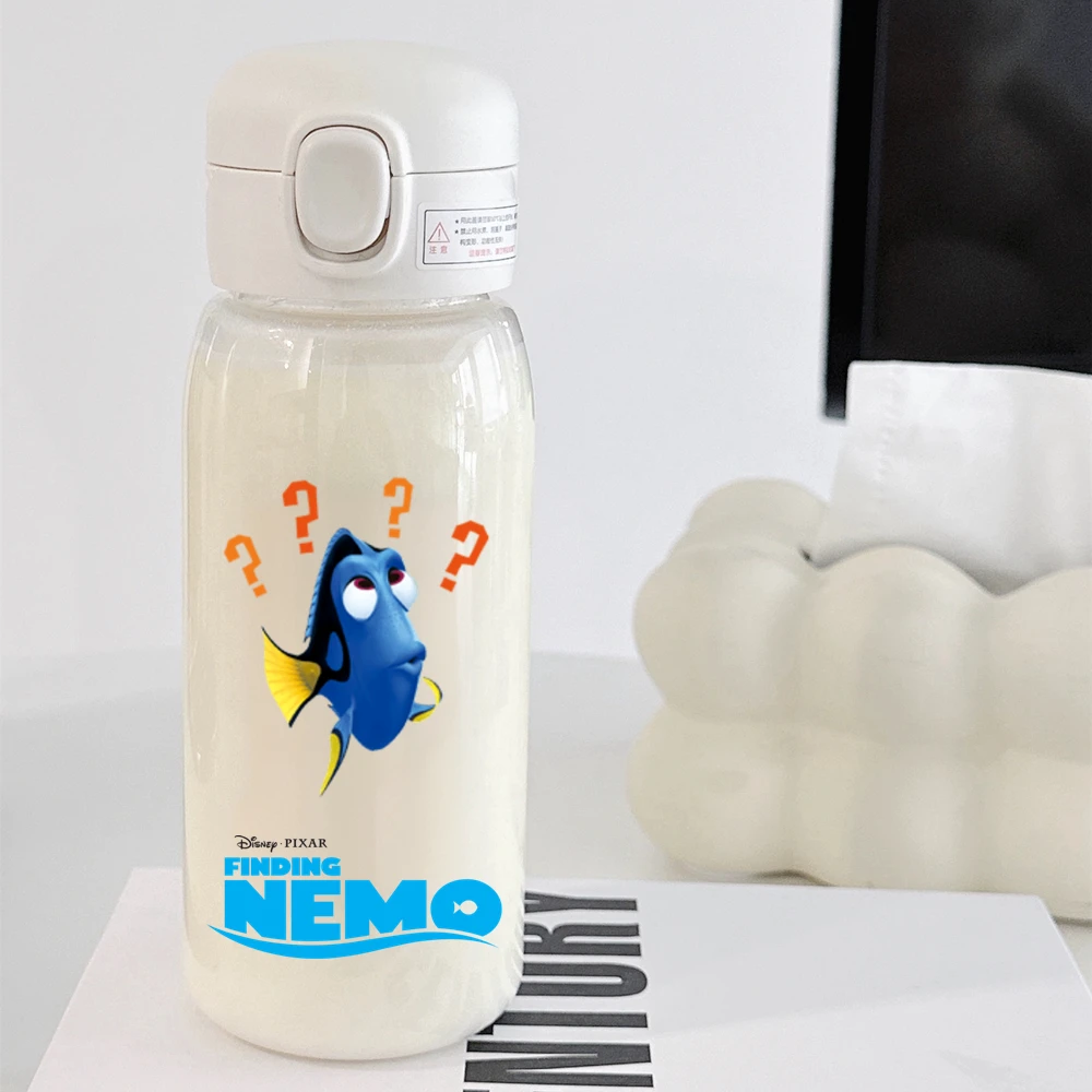 Фото 600 мл бутылка для воды, милая соломенная чашка, поиск Nemo Dory, детский портативный герметичный кувшин для питья, уличный кемпинг, путешествия, спорт №4