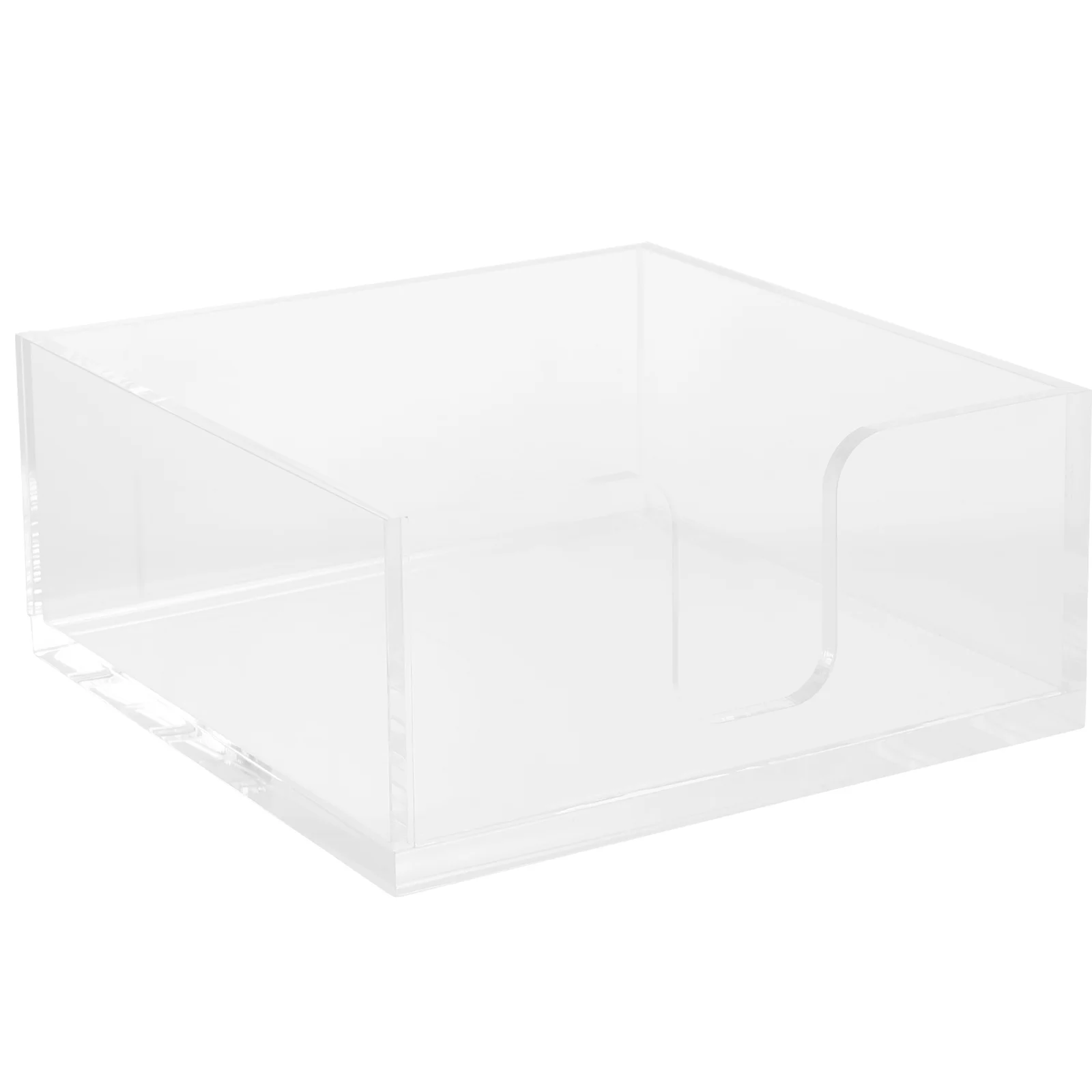 

Paper Tissue Dispenser Clear Napkin Holder Holders For Tables Decor Dinner Acrylic Napkins Home Dining Stand