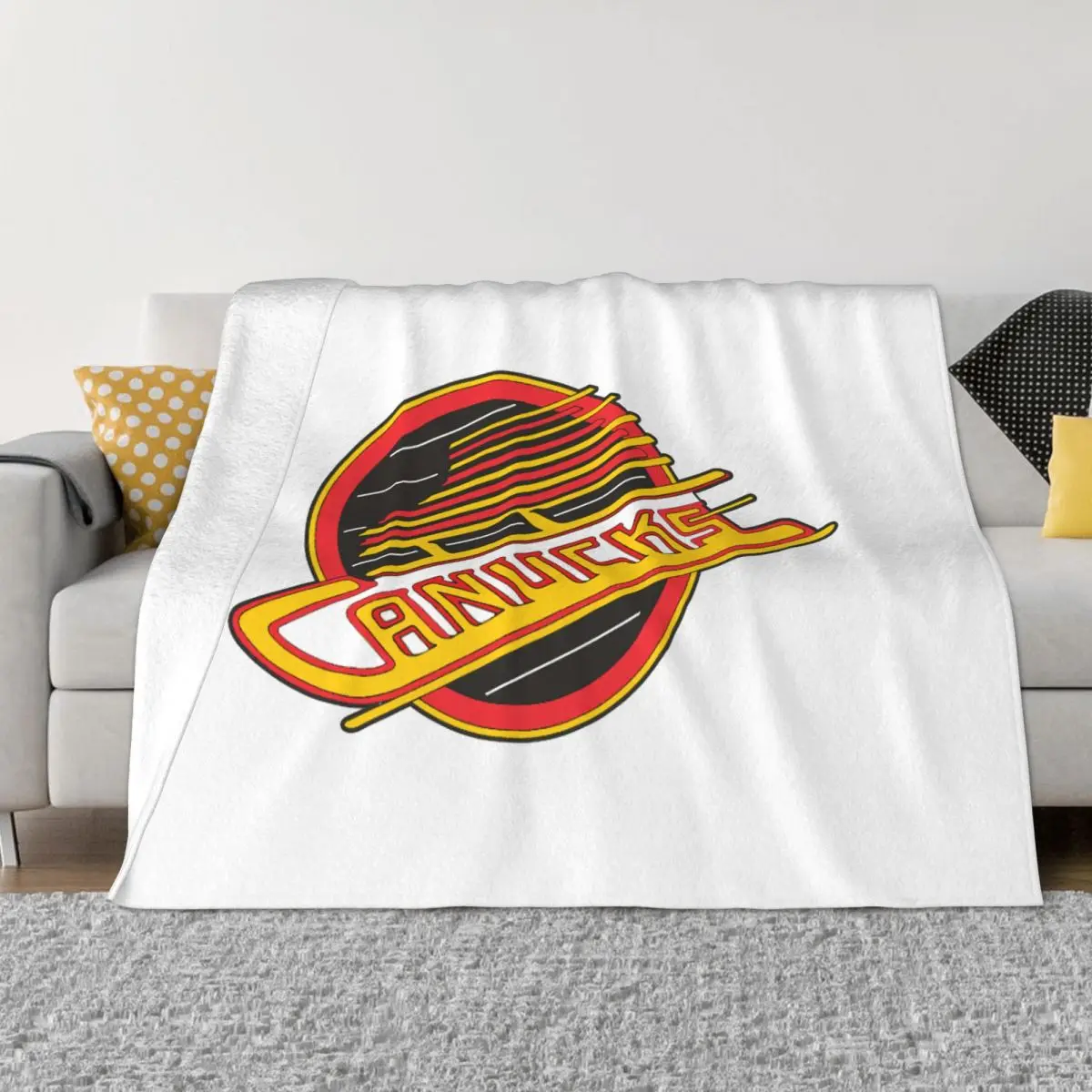 Vancouver Hockey Canucks Одеяло для скейтборда Покрывало на кровать Мягкое кровати