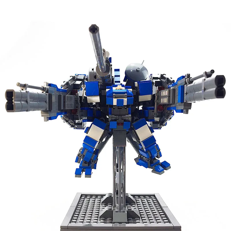 

Anime Action Figure Build Toys Robot Model Building Blocks Construction Toys For Kids MechWarrior Assemble Bricks Chrismas Gift