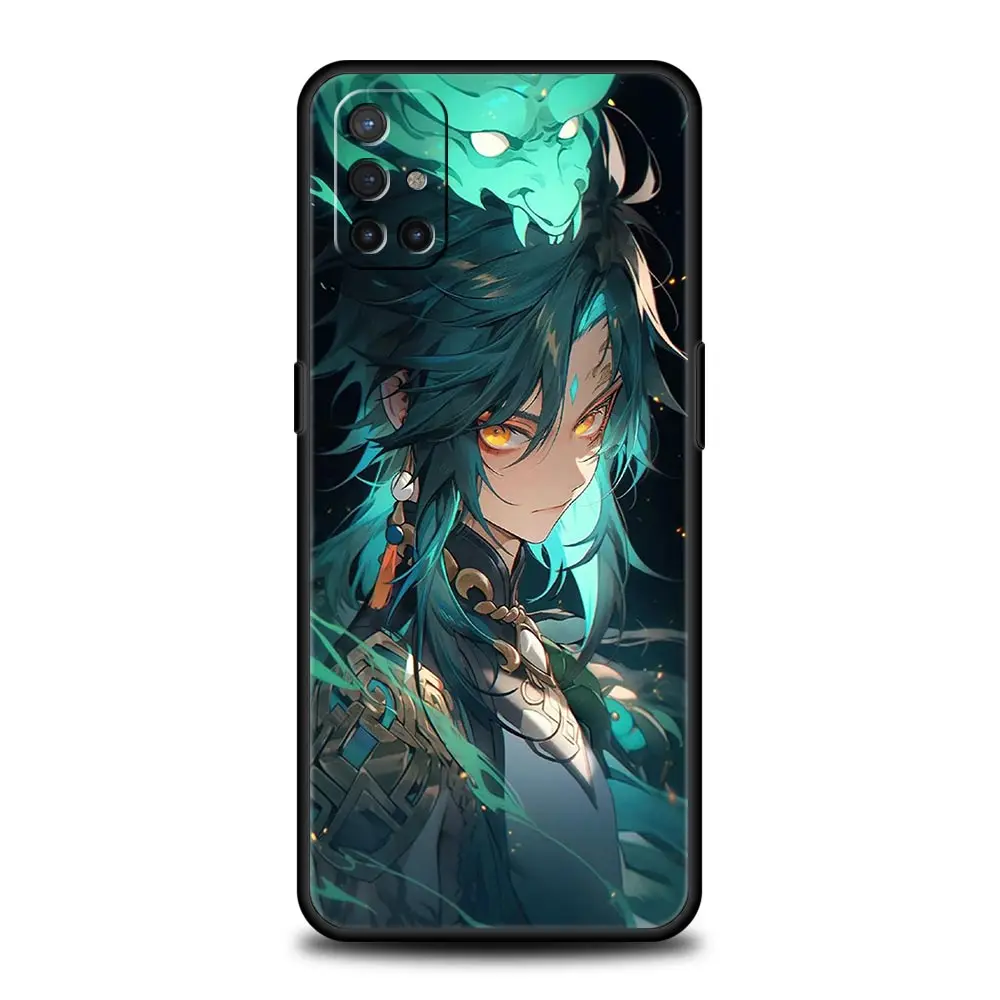 Чехол для телефона OnePlus 12 11 10 9 Pro 9T 12R 10R 9R 9RT 10T 8 7 6T 7T Nord 2T CE 2 5G N10 чехол Genshin impact dragon