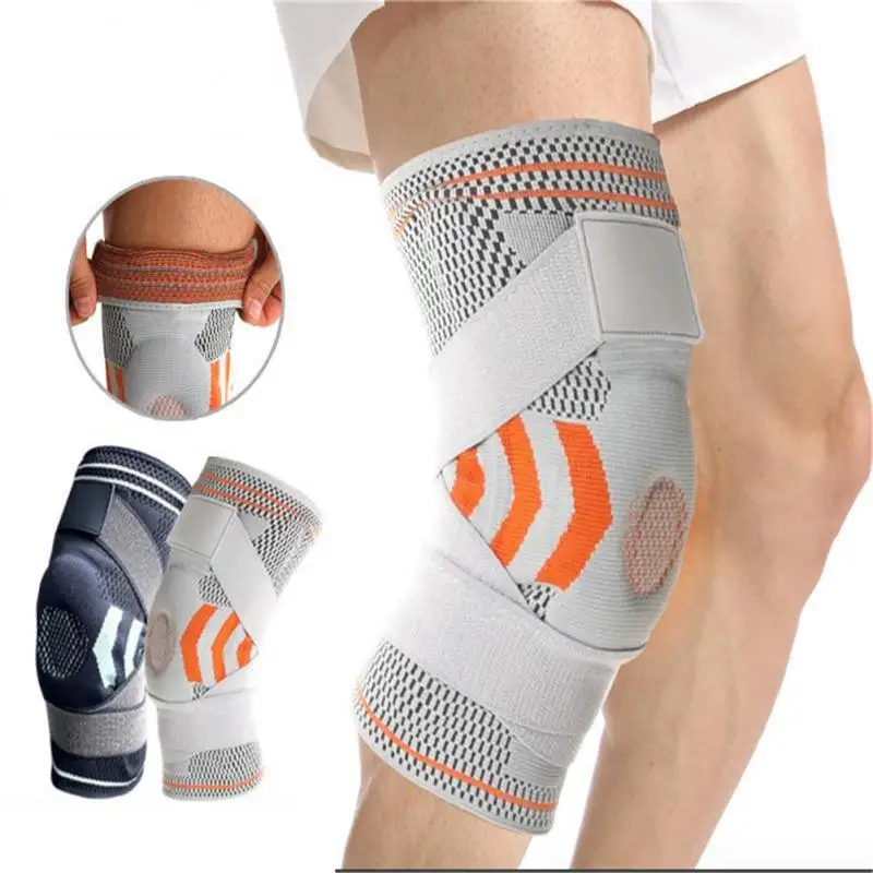 

1 шт., силиконовые дышащие наколенники для бега