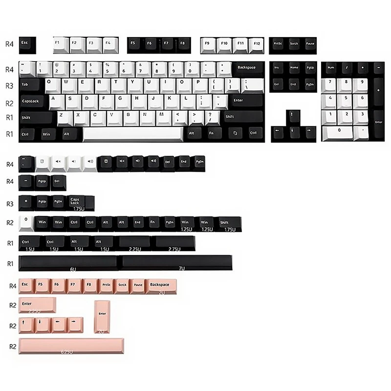 

Suitable For Original High 2-Color Molding Red Samurai Night Running Olivia 2-Color PBT Keycap