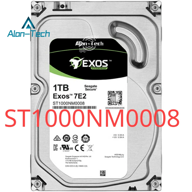 Для ST1000NM0008 SEA-GATE Exos 7E2 1 ТБ 7,2 K 128 Мб SATA III 3,5 'жесткий диск новый