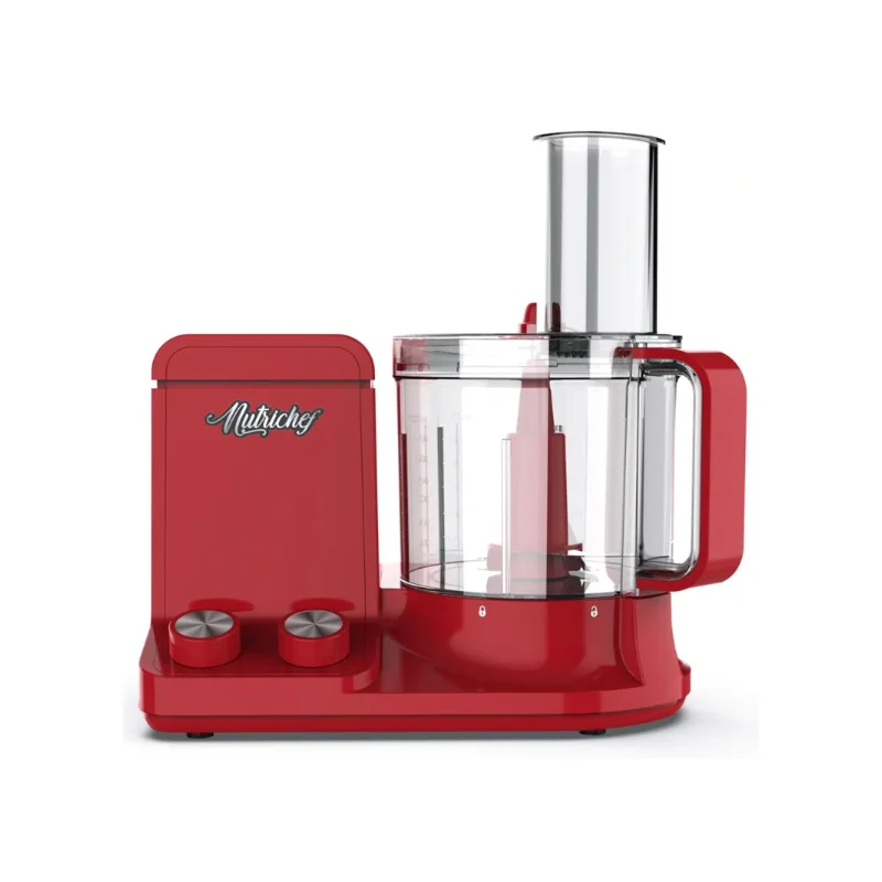 

NutriChef 12 Cup Multifunctional Food Processor with 6 Attachment Blades